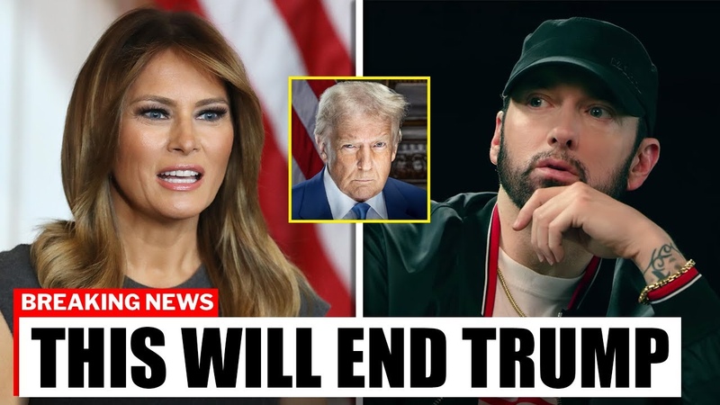 Melania GOES NUTS After Eminem Drops BOMBSHELL At Trump On LIVE