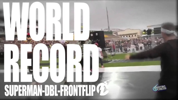 World First BMX Superman Double Frontflip Andy