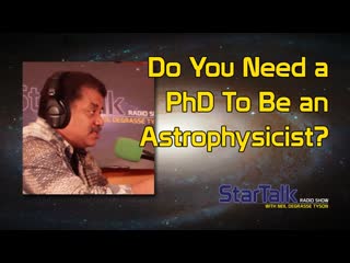 Do You Need a PhD To Be an Astrophysicist