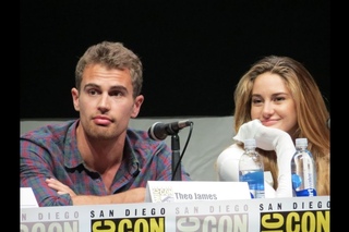 Divergent Cast at Comic-Con Shailene Woodley
