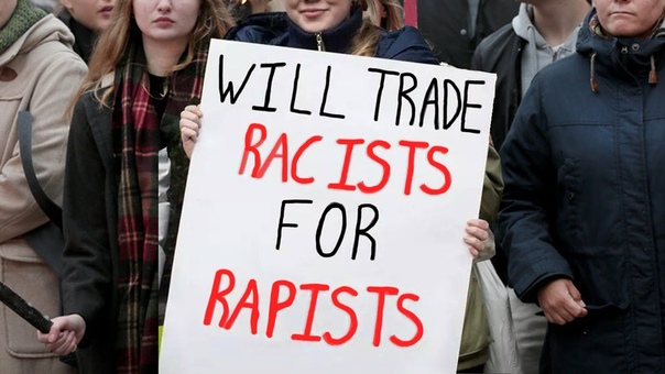 Migrants Rape Woman in Wheelchair Feminists Protest Against