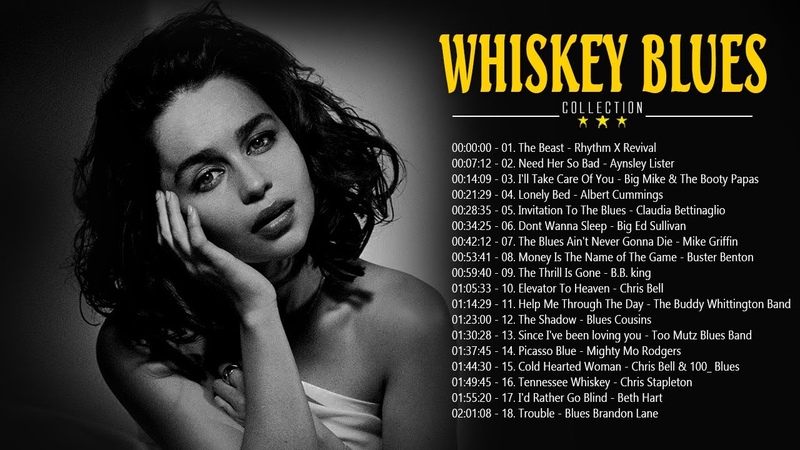 Whiskey Blues Music Best Of Relaxing Slow Blues Rock Ballads Fantastic Electric Guitar