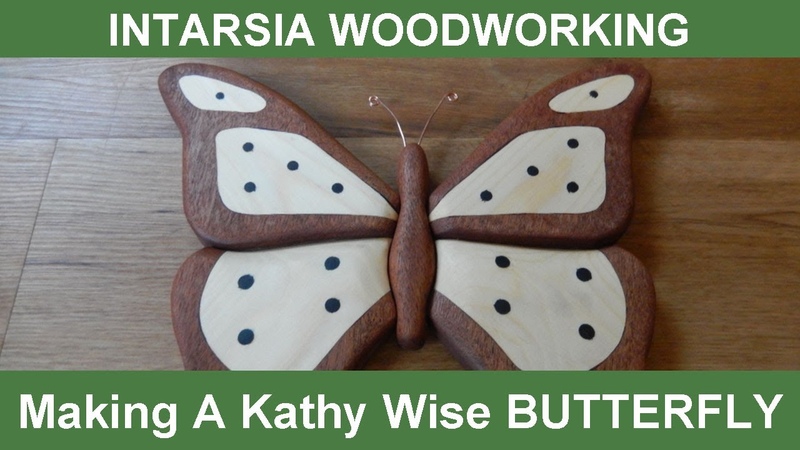 Intarsia Woodworking Making A Kathy Wise Butterfly Using The Scroll