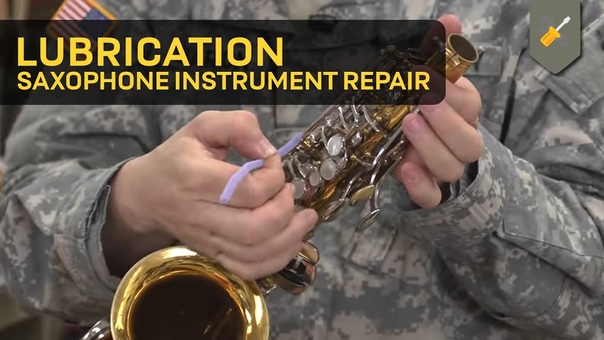 Lubrication: Saxophone Instrument