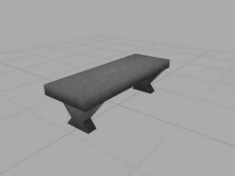 TBS Bike trail Bench