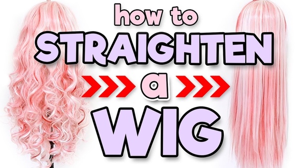 HOW TO STRAIGHTEN A WIG, Alexas Wig Series,