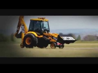 Гонки на тракторах или JCB GT - 116,82 км/час!!!