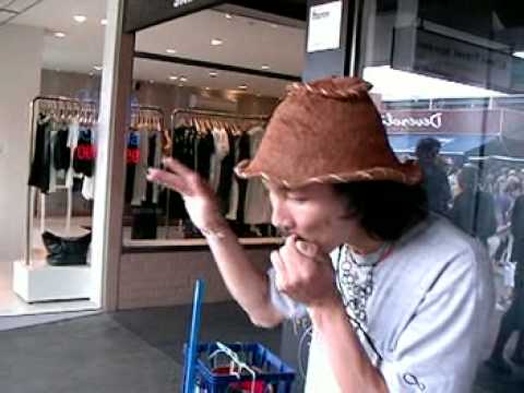 Byon Kay Busking St Kilda