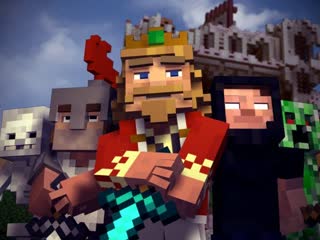 Fallen Kingdom - A Minecraft Parody of Coldplay's Viva la Vida (Music Video)