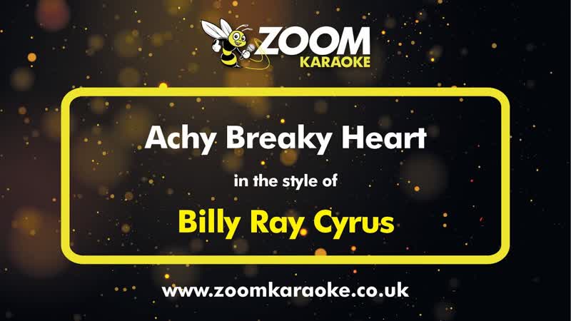 Billy Ray Cyrus Achy Breaky Heart Karaoke Version from Zoom