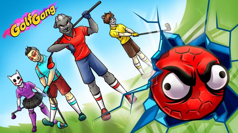В ЭТУ ИГРУ НЕВОЗМОЖНО ИГРАТЬ СЕРЬЕЗНО : D КАТАЕМ ШАРЫ в Golf