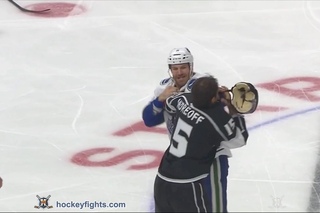 Brandon Prust vs Andy Andreoff Oct 13, 2015