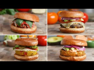 4 Ways To Spice Up Your Boring Veggie Burger