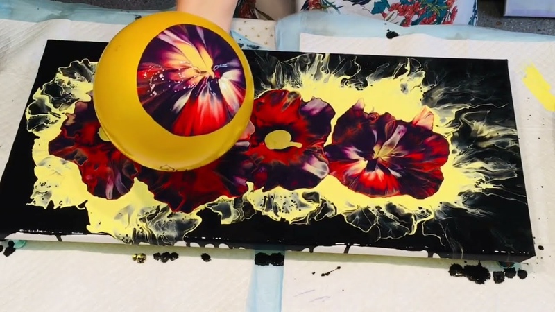 NEW AND DIFFERENT GHOST TECHNIQUE, STUNNING 3 D EFFECTS acrylic