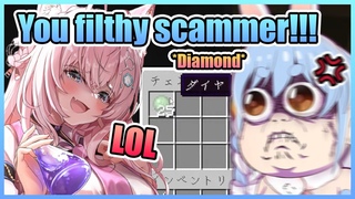 When the Scammer Got Scamed! How the Turn Tables...HololiveUsada Pekora/Hakui Koyori