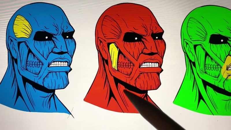 ATTACK ON TITAN DRAW ANATOMY