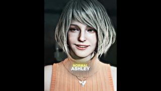 Normal Ashley vs AGENT Ashley  4K | Resident Evil 4 #shorts