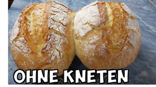 Schnelles Brot ohne kneten (speedy no knead bread)