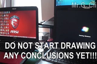 MSI GT70 vs DRAGON 2 - BOOT TEST.