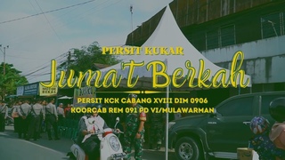 Jum’at Berkah Persit KCK Cabang XVII Dim 0906/Kkr