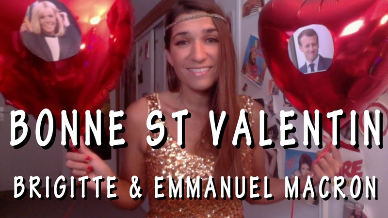 Bonne Saint Valentin Brigitte et Emmanuel Macron Marie