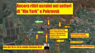Le truppe russe avanzano ancora verso Pokrovsk e le truppe ucraine si ritirano da Niu York