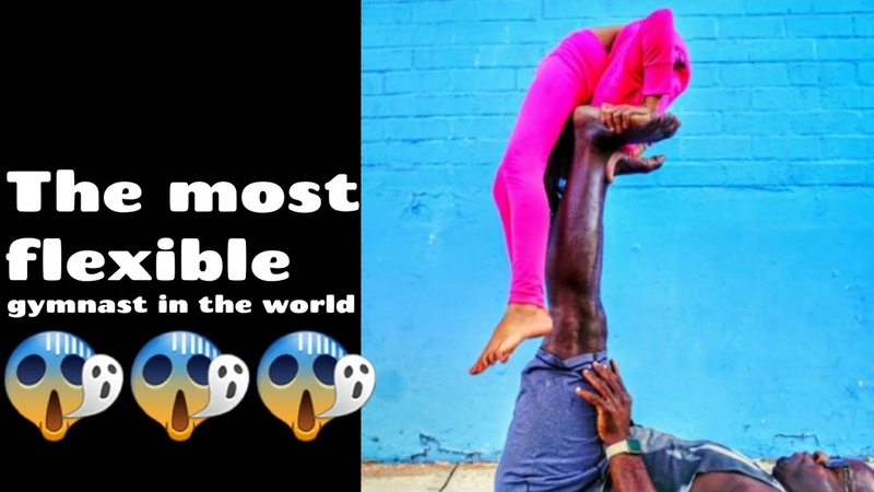 The most flexible gymnast in the