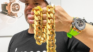 Making a 1 Kilo Gold Cuban Link Chain - This Process is Insane!