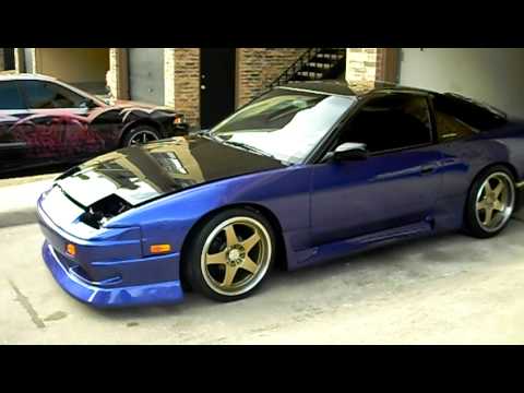 s13 240sx Gold Wheels Blurple Pait