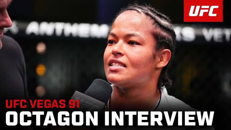Karine Silva Octagon Interview, UFC Vegas