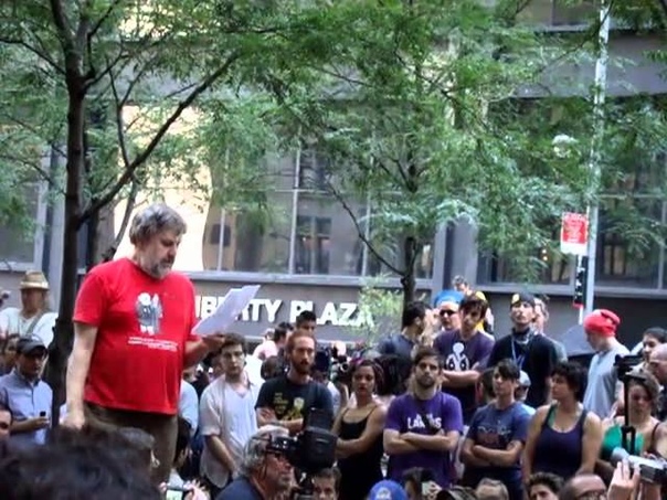 Žižek at Occupy Wall Street, part 2,