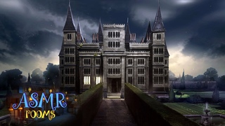 Malfoy Manor - Harry Potter Inspired Ambience - Malfoy's drawing room w fireplace, page flipping