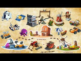 Coin Master прохождение 14 Moon Landing,15 Wild West and 16 Netherland