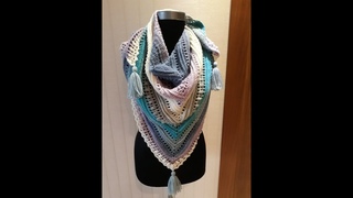 secret paths shawl / özel yol şal / kolay şal yapımı