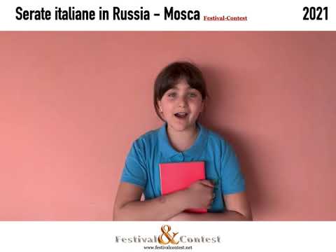 Serate italiane in Russia Festival Contest MOW 1091 2021, Arianna Grillo