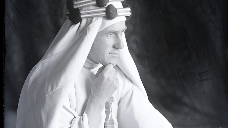 Lawrence of Arabia: one of the most iconic figures in British