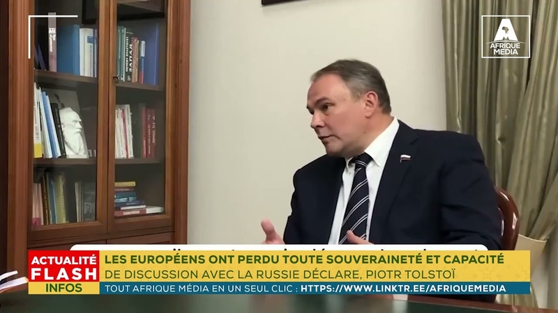 LES EUROPÉ ENS ONT PERDU TOUTE SOUVERAINETÉ ET CAPACITÉ DE DISCUSSION AVEC LA RUSSIE DÉ CLARE,