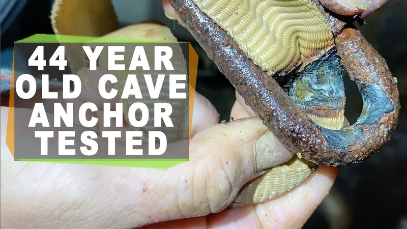 44 year old cave anchor break tested Topless Dome Part 3 of