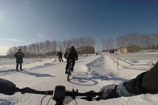 IceDragRacing Омск 2018, кольцевая гонка