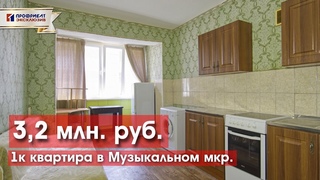 Однокомнатная квартира с ремонтом за 3,2 млн!