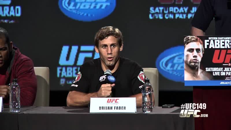 UFC 149: Pre Presser Main Event