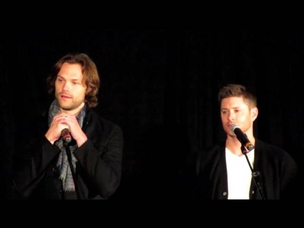 Jensen Ackles Jared Padalecki Gold Panel DCCon