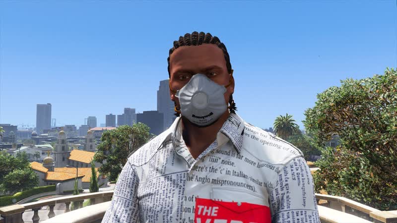 Anti epidemic mask ( KN95) GTA 5 mods review and installation of the