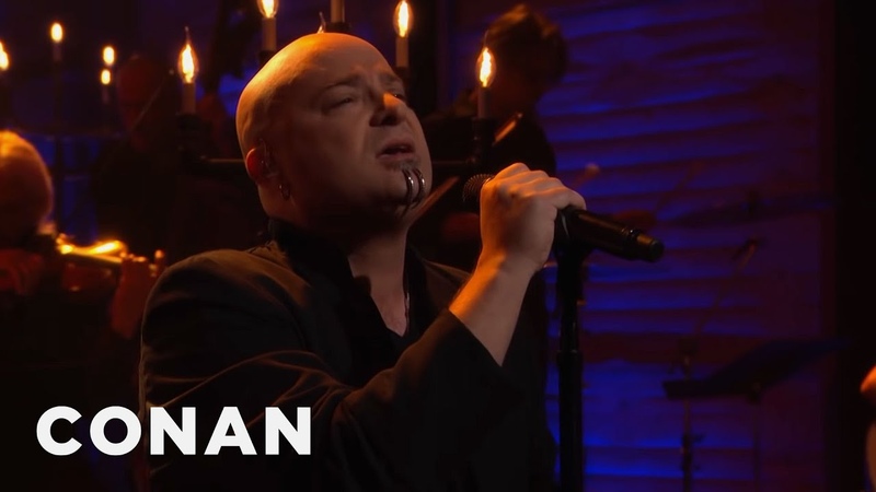 Disturbed The Sound Of Silence 03, 28, 16, CONAN on