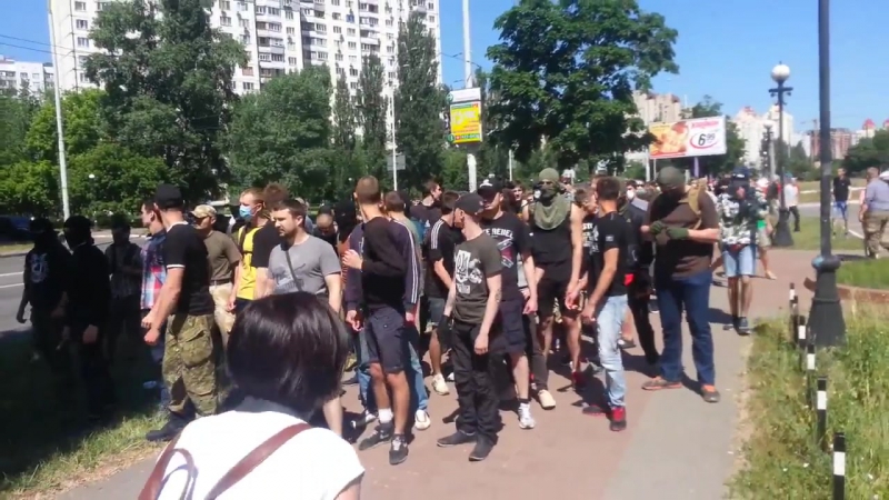 Столкновения на гей параде в Киеве (полное