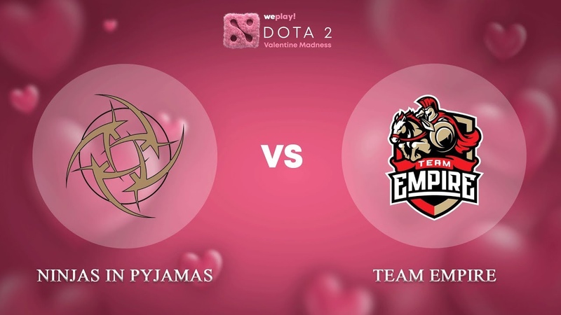 Ninjas in Pyjamas vs Team Empire RU Map1, Dota 2 Valentine Madness, We