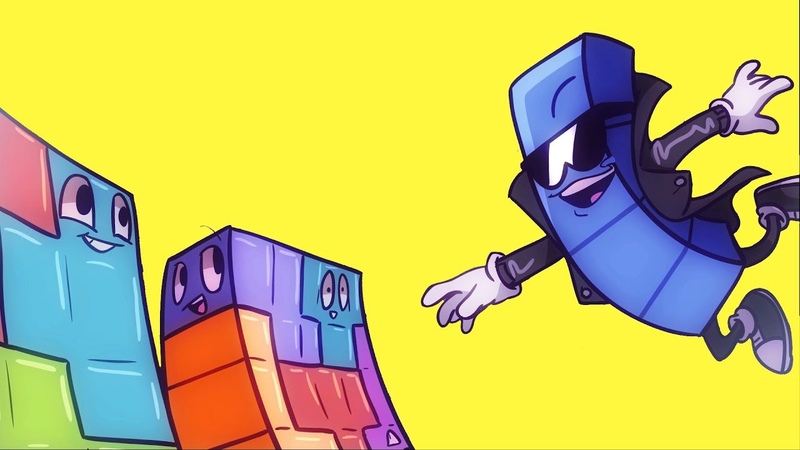 Tetris RAP ANIMATED The Long Piece is the BEST PIECE ( Animated by Top Spin The Fuzzy and Lady