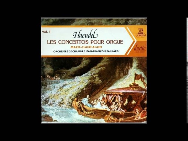 Haendel Concertos pour Orgue, Marie Claire