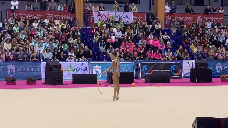 Arina Averina Hoop GP Marbella 2019