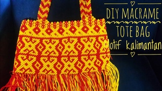 Part 1. DIY Macrame tote bag handle